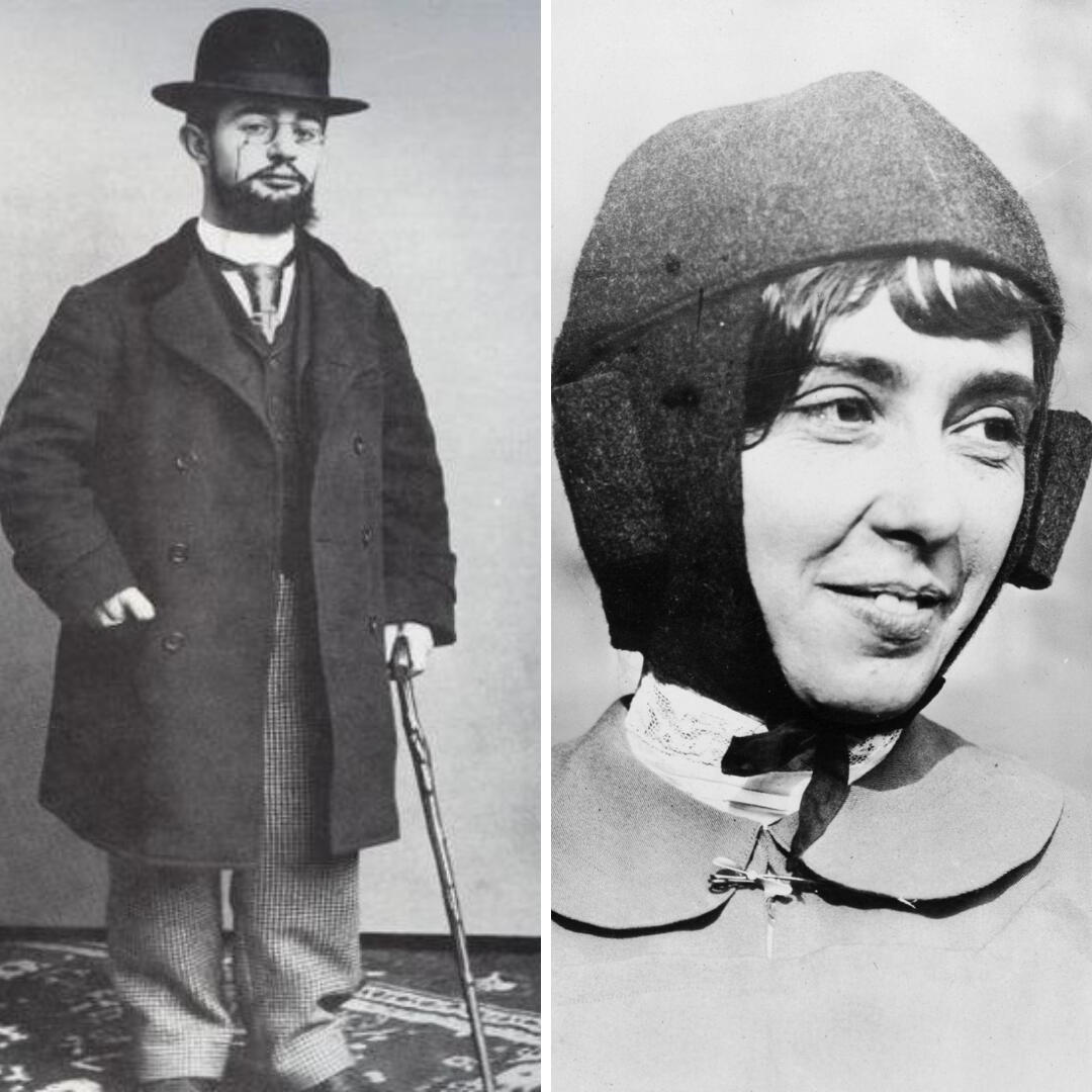 Henri Toulouse-Lautrec y Hélène Dutrieu